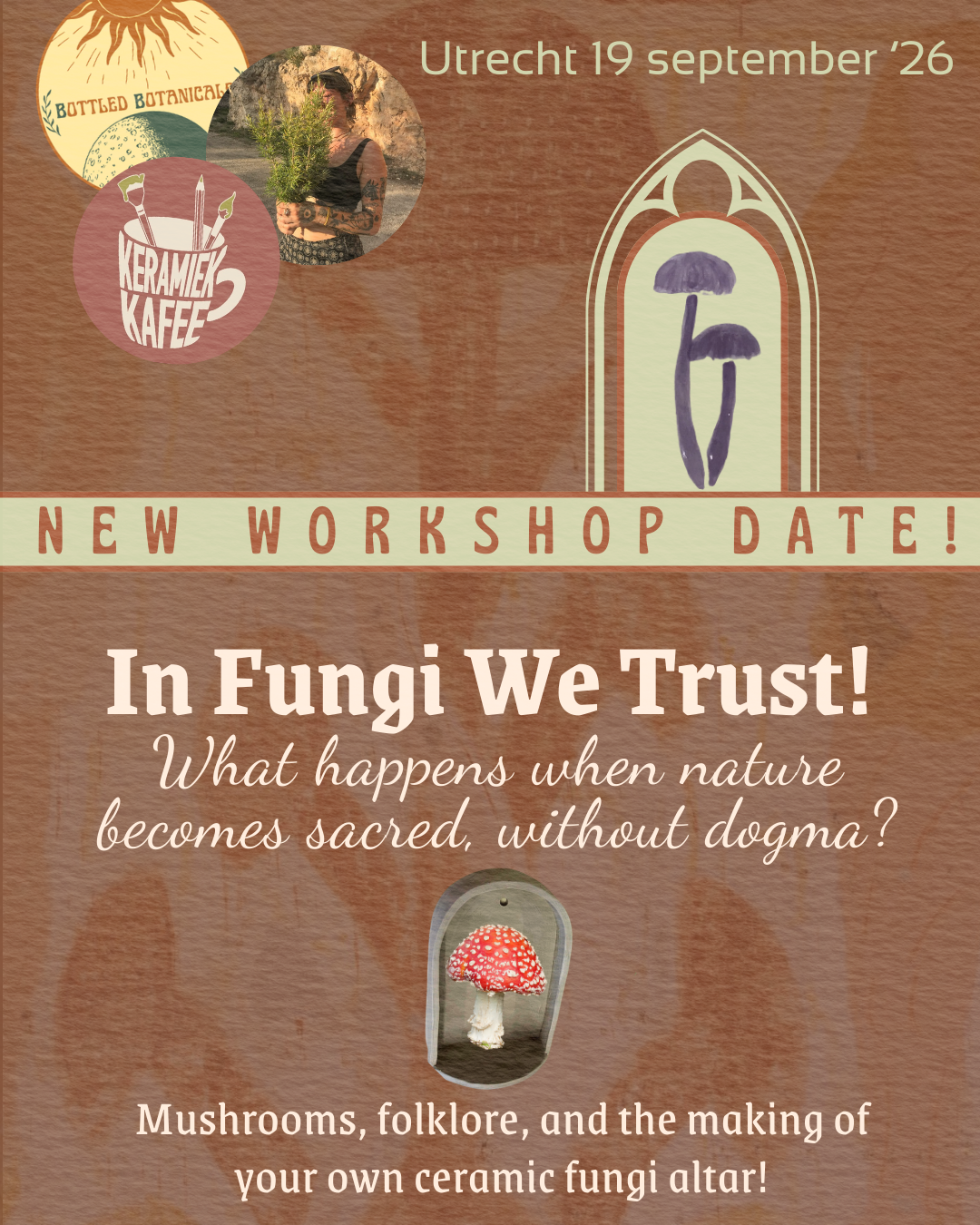 Workshop & Lecture - In Fungi We Trust!