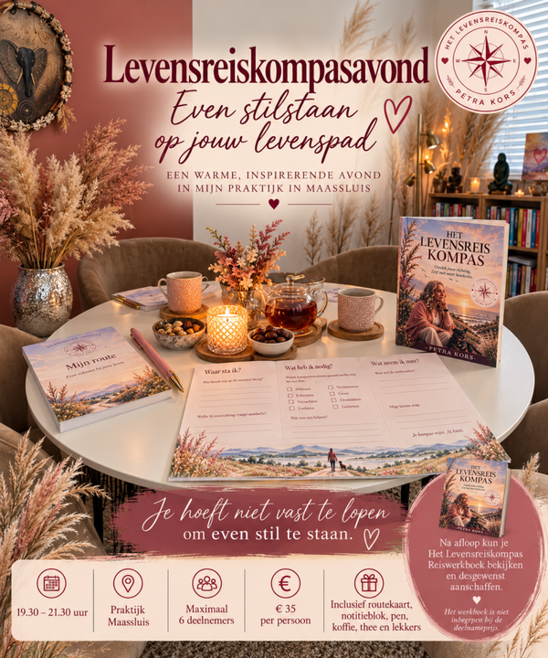 Levensreiskompasavond. Even stilstaan op jouw levenspad