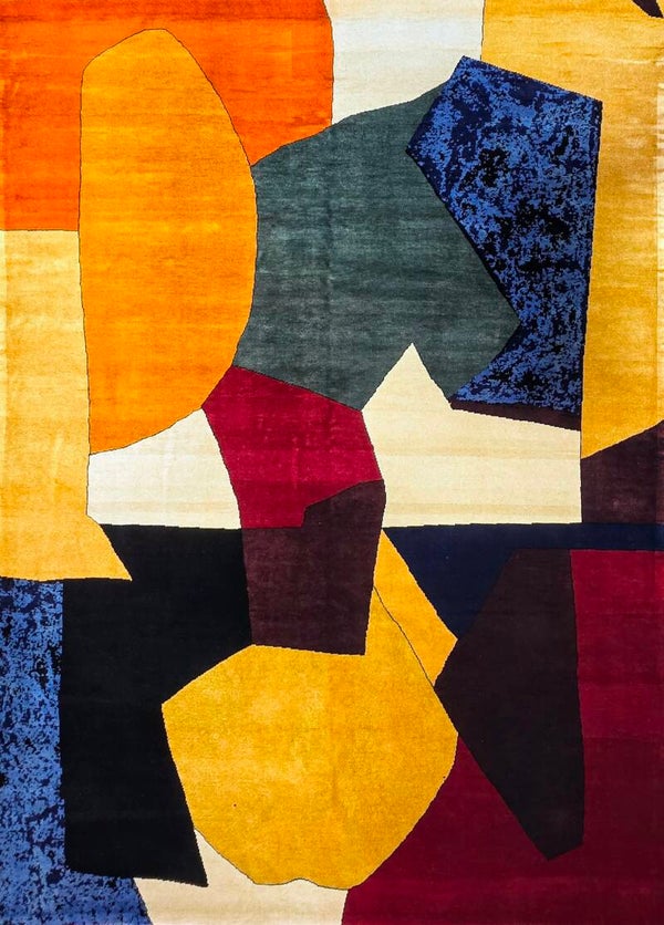 Serge Poliakoff - Tapis d'après, l'oeuvre contemporaine.