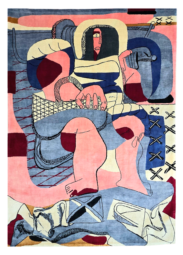 Charles-Édouard Jeanneret-Gris - Tapis d'après, Contemporain d’artisans.