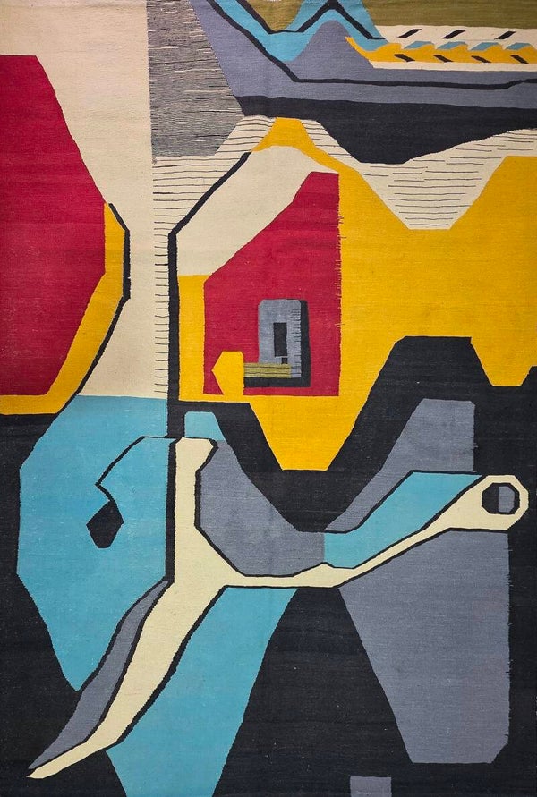 Charles-Édouard Jeanneret-Gris et Eileen Gray - Tapisserie d'après, Contemporain d’artisans.