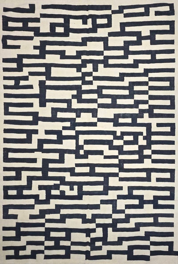 Victor Vasarely - Tapisserie d'après, noué à la main.