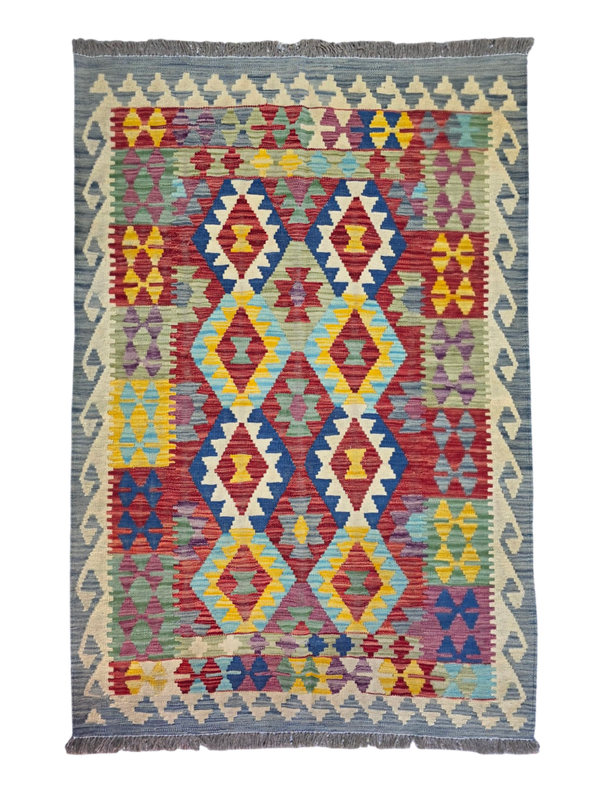 Kilim Afghan - Géométriques