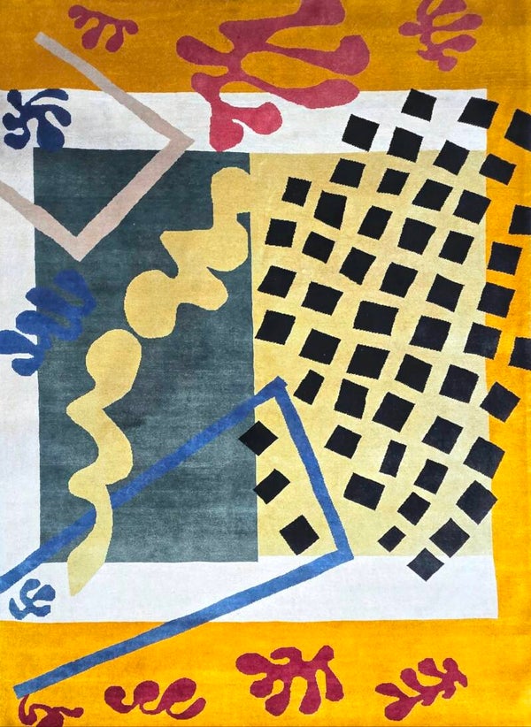 Henri Matisse - Tapis d'après, Contemporain d’artisans.