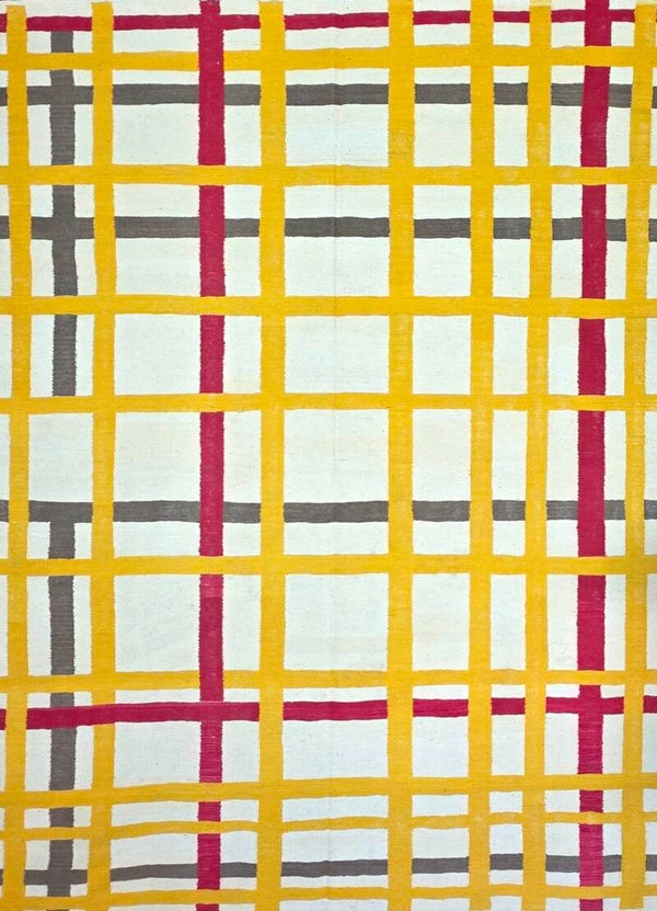 Piet Mondrian - Tapisserie d'après, Contemporain d’artisans.