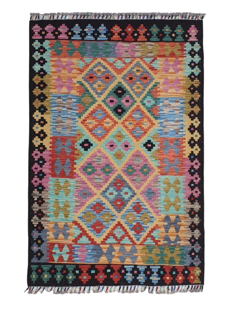 Kilim afghan | 248 x 178 cm | Leroy Merlin