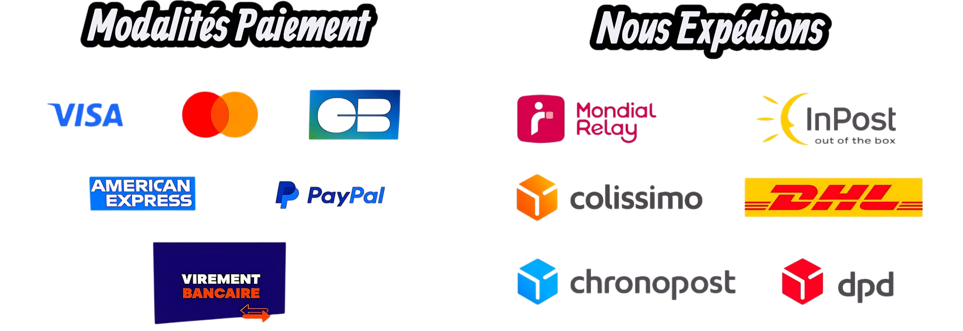 Modalités Paiement & Nous Expédions | Tapis Villa 