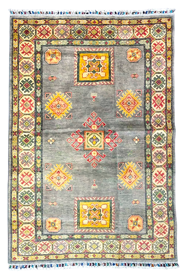 Tapis de cuisine 183x126 Ziegler & Kazak noué à main en laine