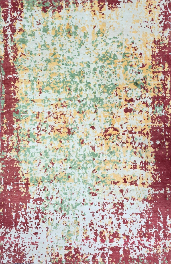 Galaxy - Tapis de Designers, Noué à la main.