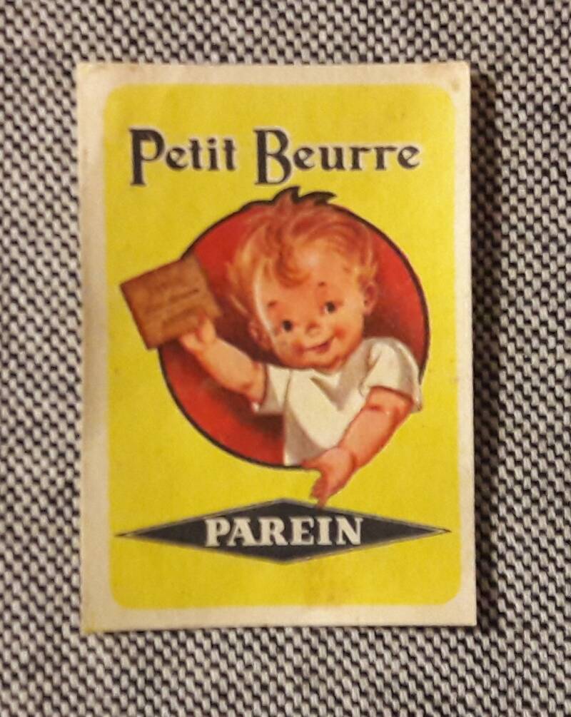 Petit Beurre etiket luciferdoosje