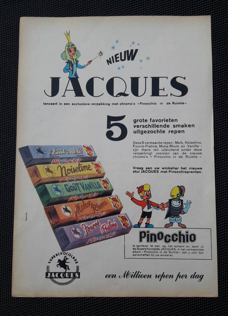 reclame Pinocchio