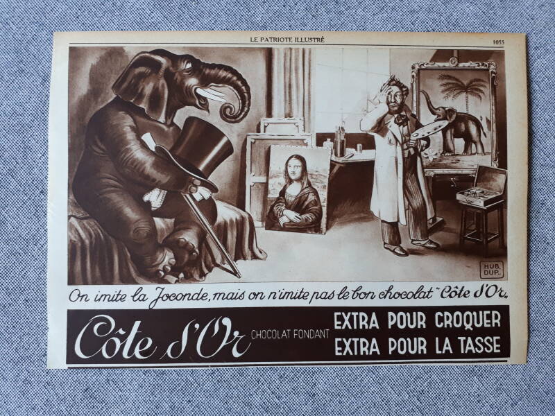 On imite la Jaconde, mais on n&#039;imite pas le bon chocolat