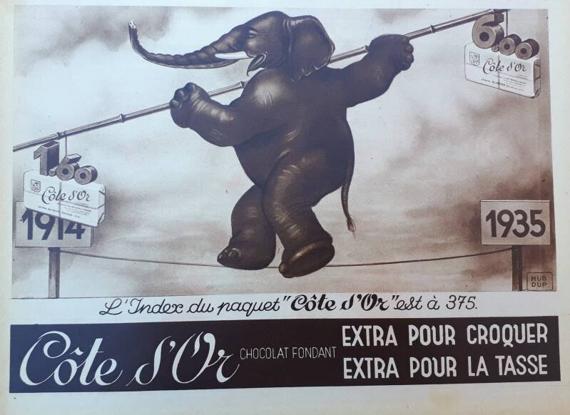 L&#039;index du paquet Cote d&#039;or est à 375