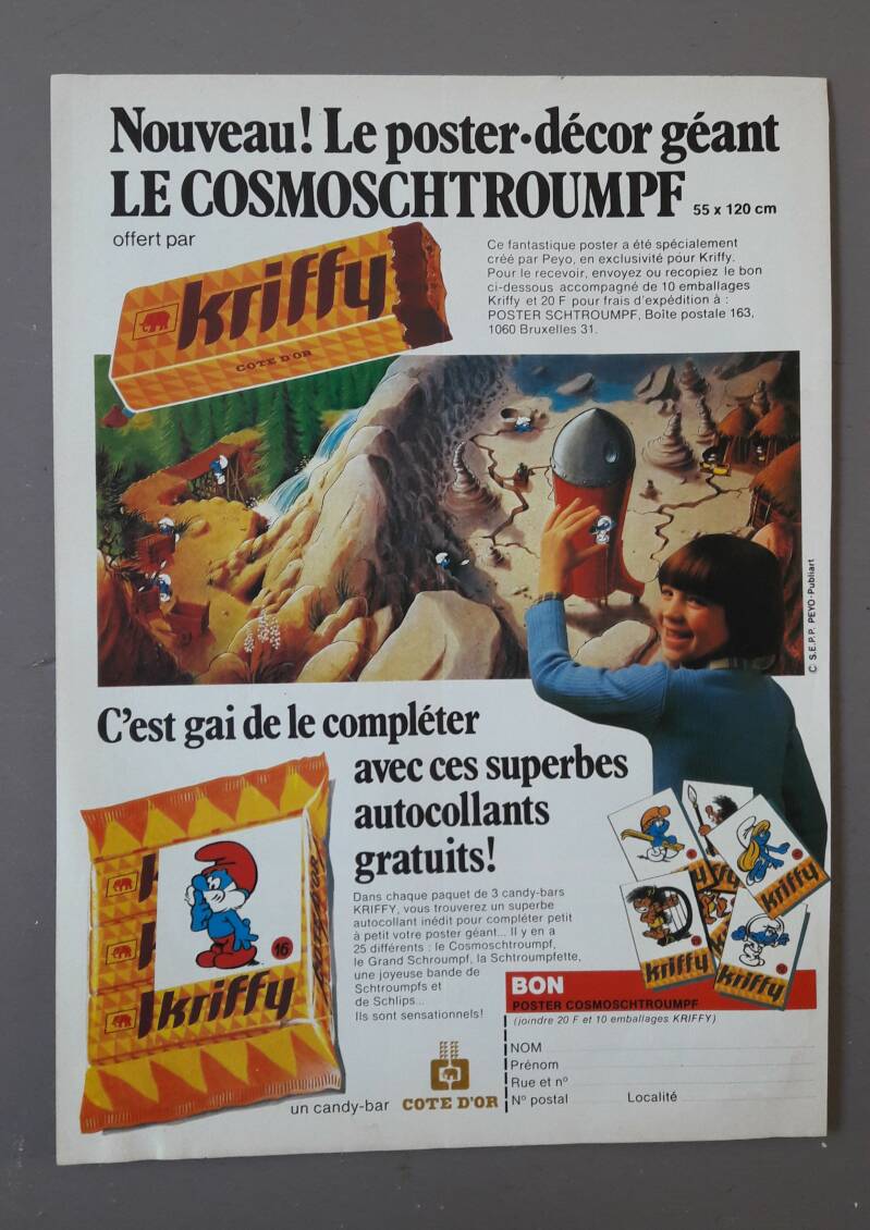 Kriffy Le cosmoschtroumpf