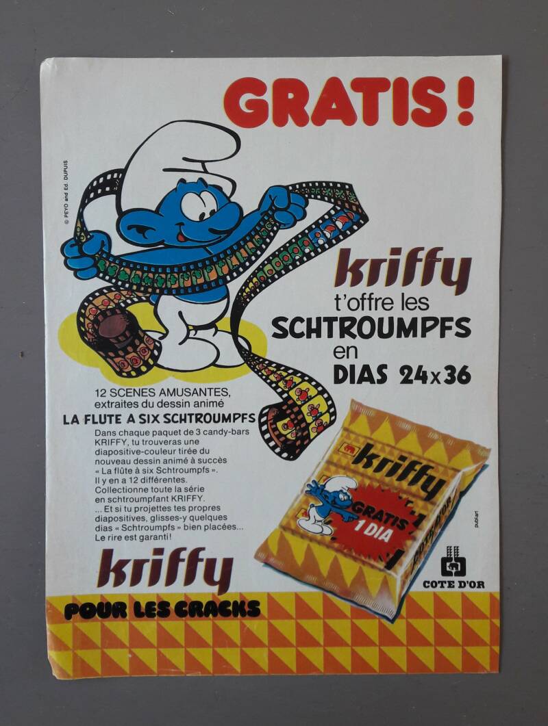 Kriffy dias schtroumpf