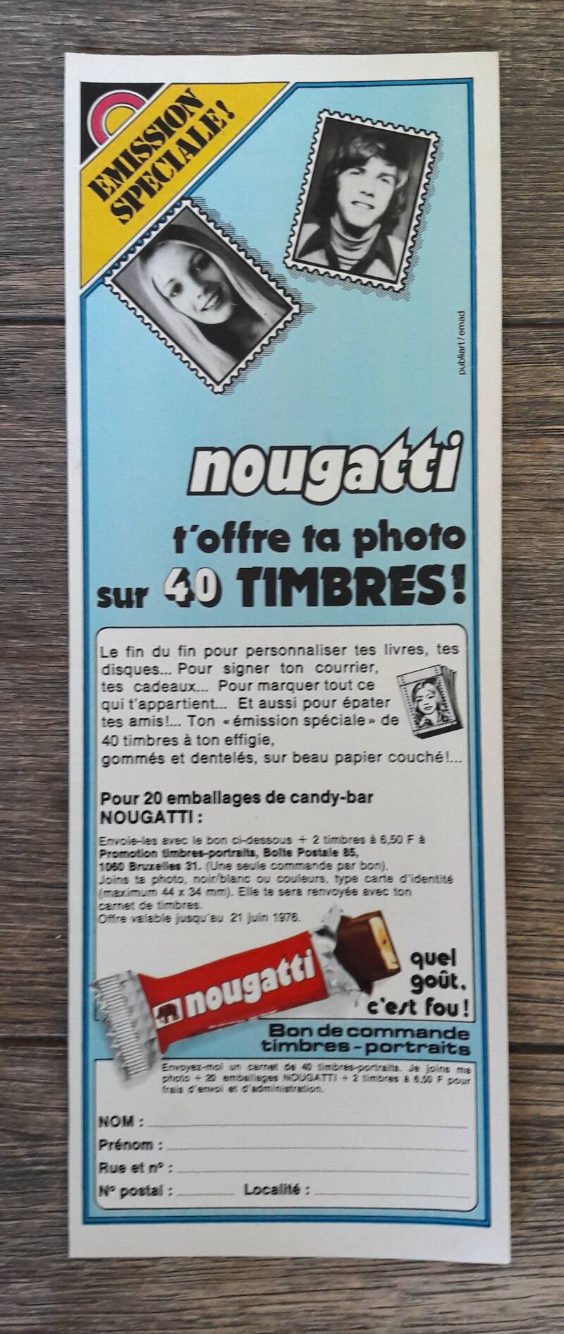 Nougatti 40 timbres