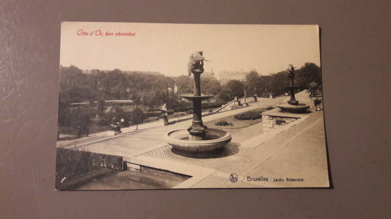 postkaart Bruxelles Jardin botanique