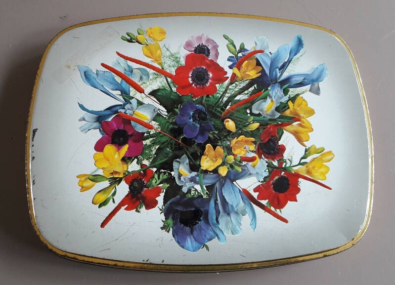 veelkleurige bloemen Nice 1967