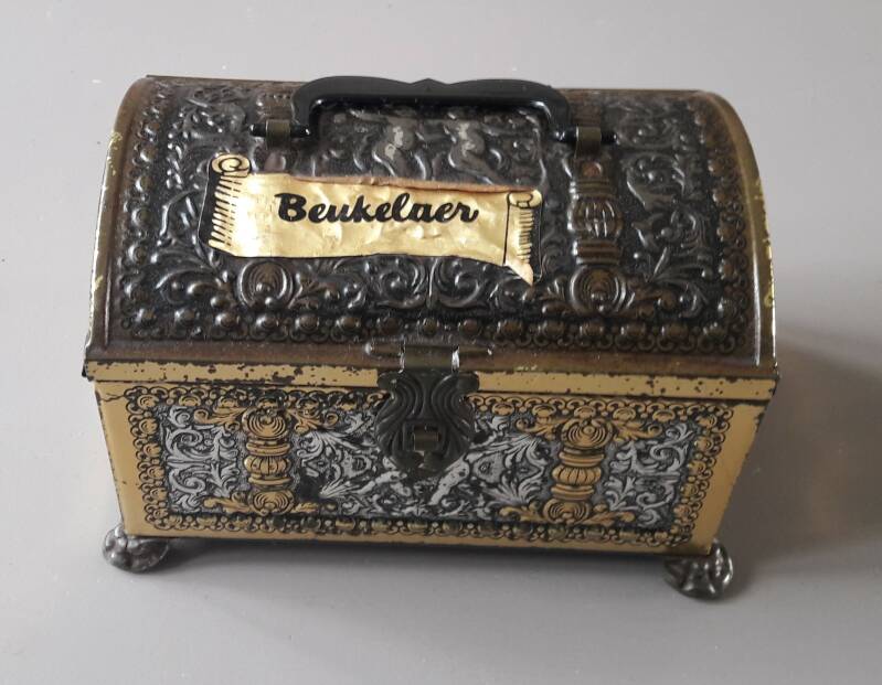 zilver koffertje general chocolate