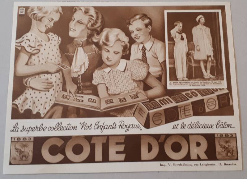 la superbe collection nos enfants royaux et le délicieux bâton familie 