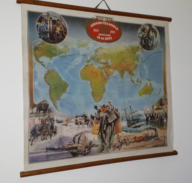 Affiche around the world in 80 days 1983