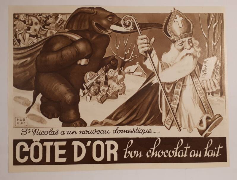 St Nicolas a un nouveau domestique...