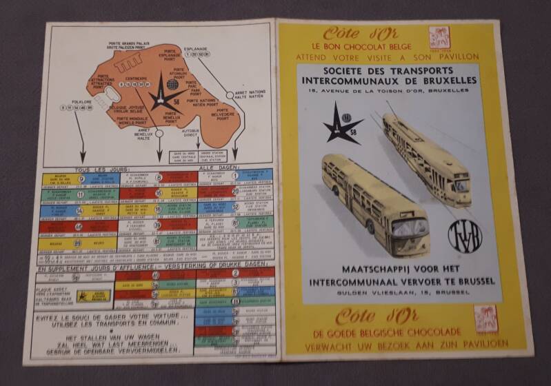 Wereldtentoonstelling 1958 MIVB