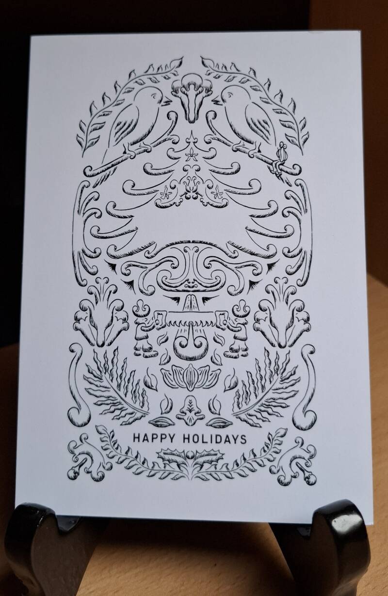 kaartje 2026 merry xmas