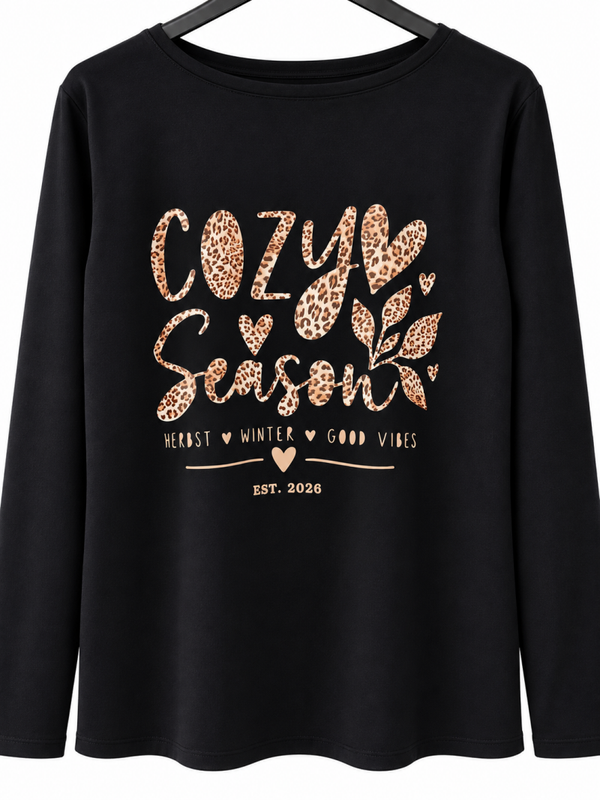 Longshirt – Cozy Season / LEO – it’s a vibe