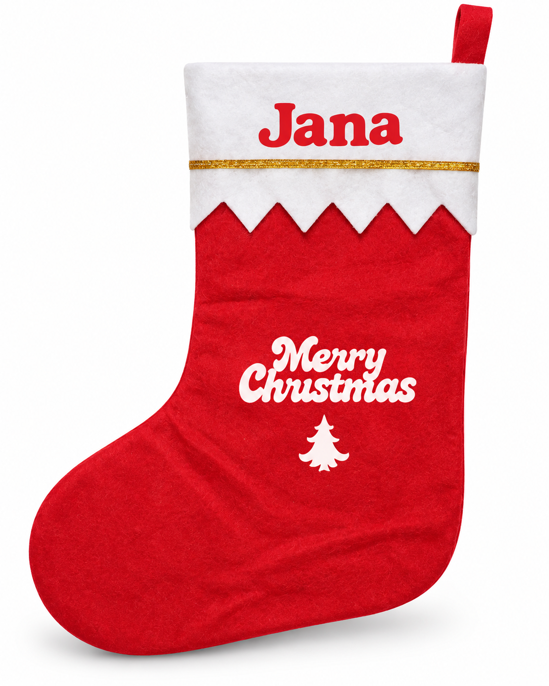 Personalisierter Weihnachtsstrumpf