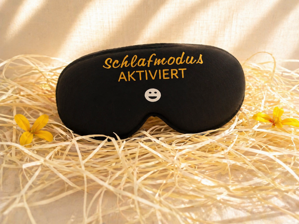 Personalisierte Schlafmaske – perfektes Geschenk für Entspannung & Humor