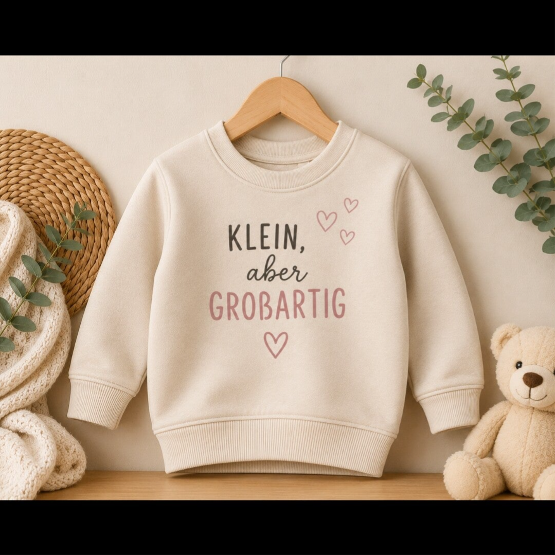 🩷 Personalisierter Kinderpullover
