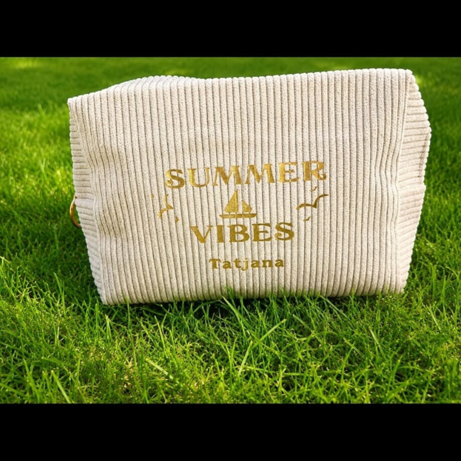Cord Summer Vibes Kosmetiktasche🌞