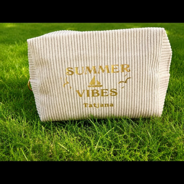 Cord Summer Vibes Kosmetiktasche🌞