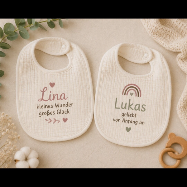 👶🩷 Personalisiertes Kinderlatztuch