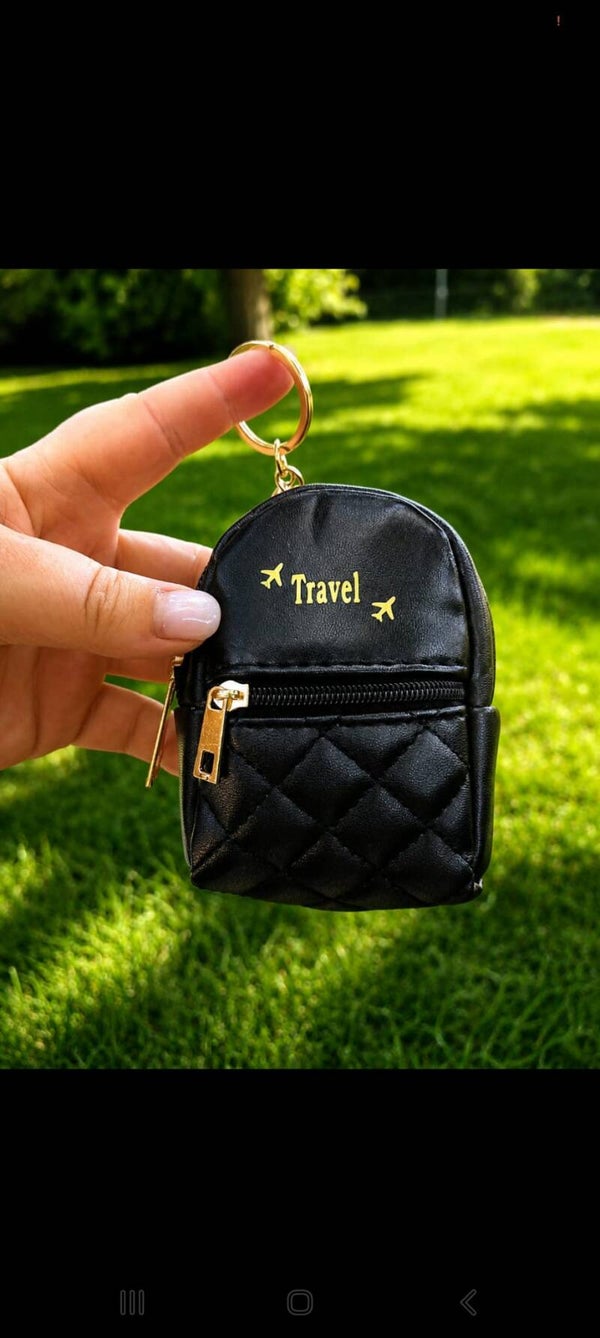Travel Mini-Rucksack Schlüsselanhänger