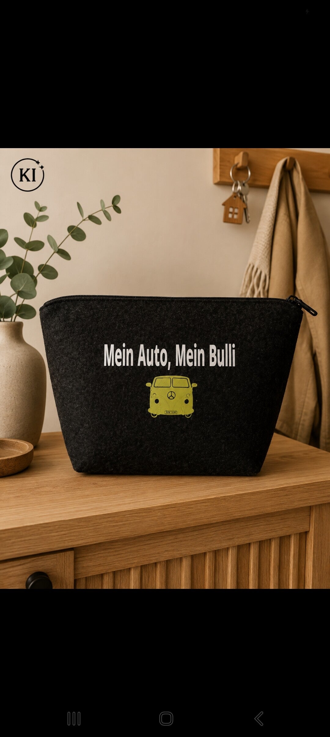 🚐 Filztasche Größe L – Bulli Edition