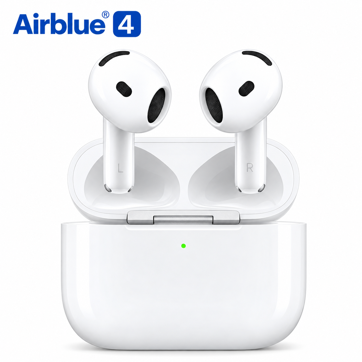 Ecouteurs sans fil Bluetooth intra-auriculaire JELLICO AirBlue 4 blanc