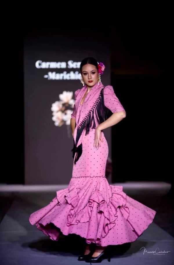 Traje de flamenca Simof 2026