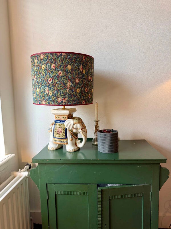 Lampenkap Vogels en fruit