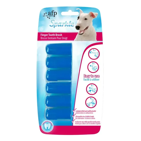 AFP Sparkle Finger Brush – 6 stuks