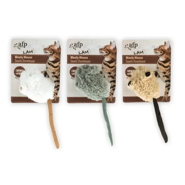 AFP Wooly Mouse met Geluid en Catnip