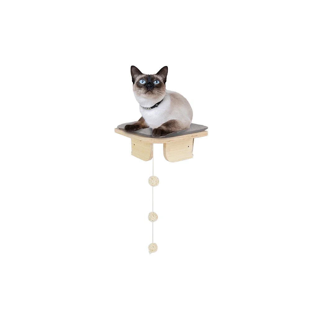 🐾 AFP Skywalk Corner Platform – Hoekplatform voor Kattenmuur