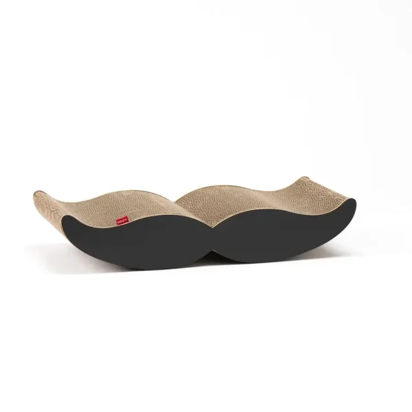 Moustache krabmeubel – stijlvol krabplezier in snorvorm