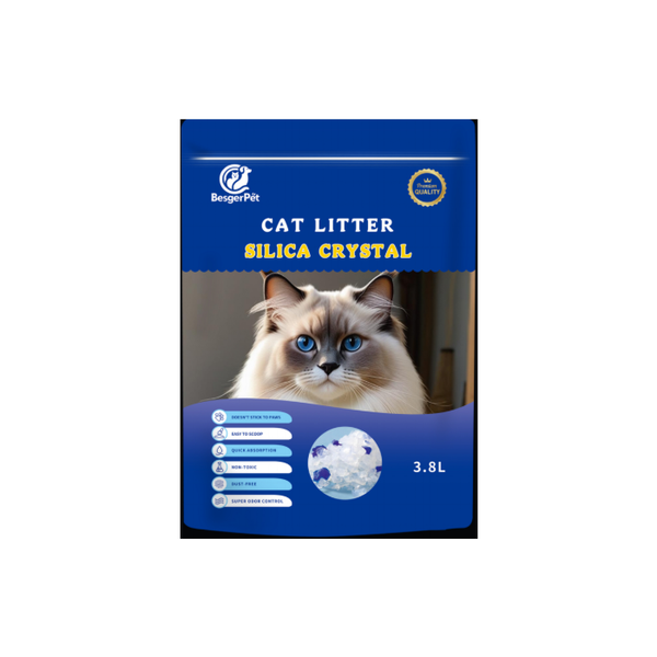 Besger Pet Silica Kattenbakvulling – 3,8 & 5 L