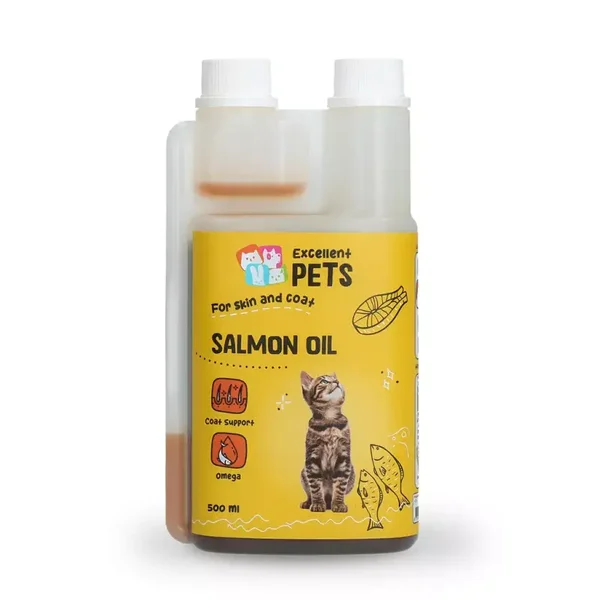 🐟 Excellent Pets Cat Salmon Oil – 500 ml