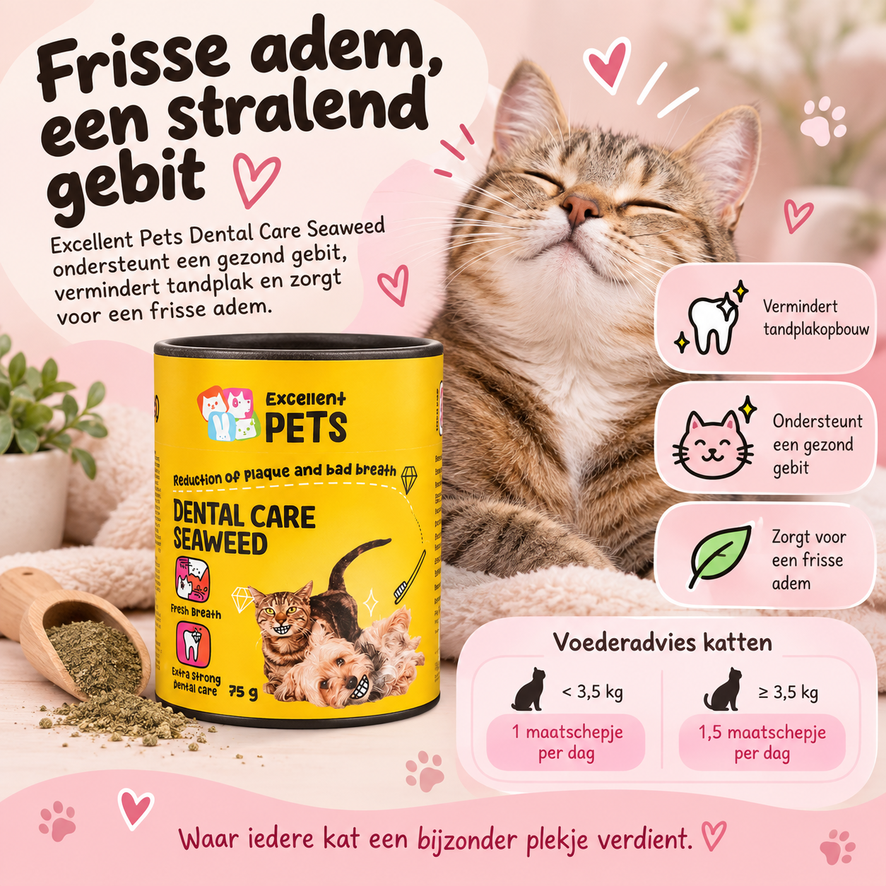 Excellent Pets Dental Care Seaweed – 75 g