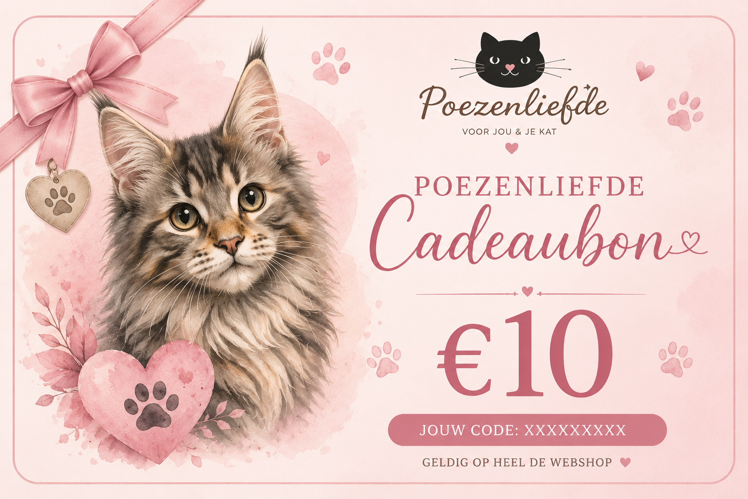 €10 Cadeaubon