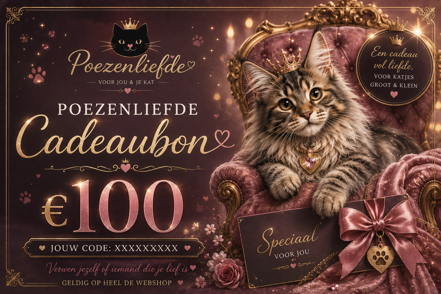 €100 Cadeaubon