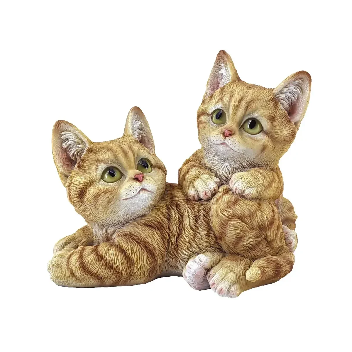Bruin kattenbeeld – romantische stijl